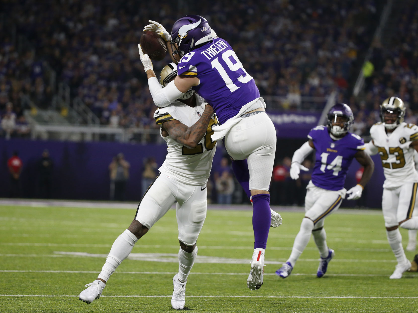 Saints Vikings Football